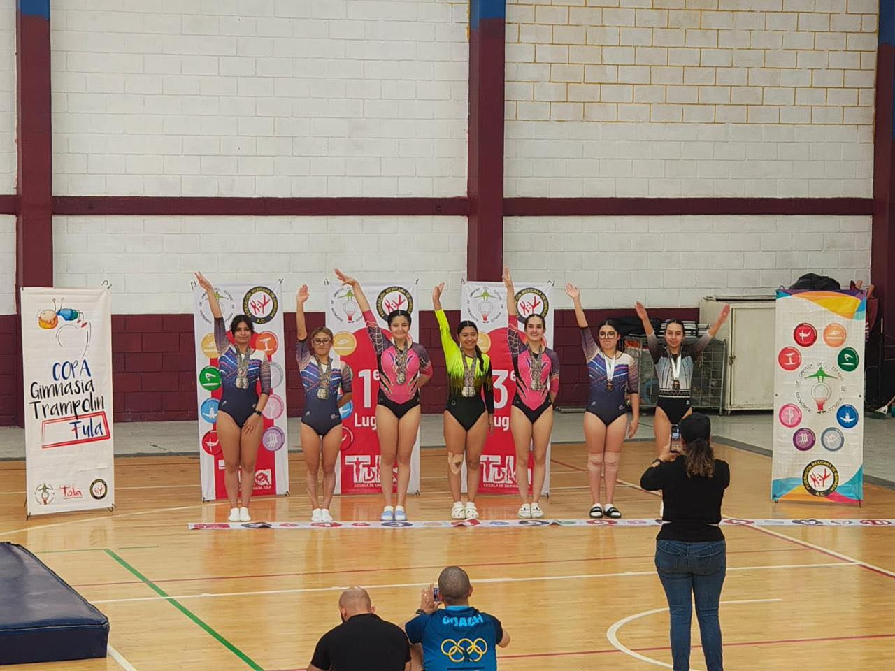 CAMPEONATO GIMNASIA TRAMPOLIN EN TULA